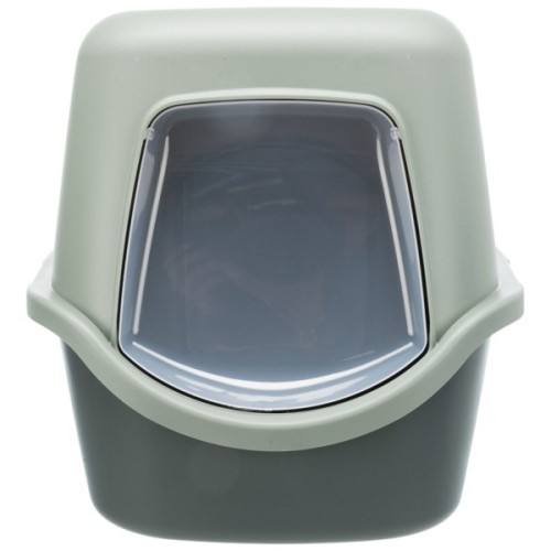 Туалет для котів Trixie Vico з перероблених матеріалів 40х40х56 см сіро-зелений (4011905402109)