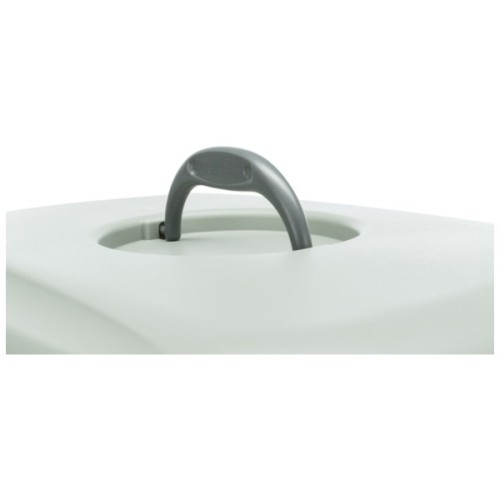 Туалет для котів Trixie Vico з перероблених матеріалів 40х40х56 см сіро-зелений (4011905402109)