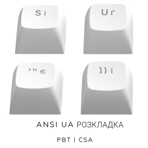 Клавіатура Dark Project ALU81 Terra Nostra PBT RGB Mech G3MS Moonstone White (DPKB_NOSTRA_81_ANSI_WHITE_UA)