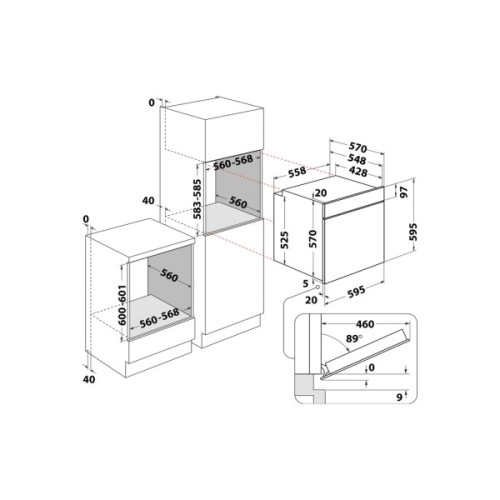 Духова шафа Whirlpool OMK38HU0X