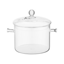 Каструля Ardesto Black Mars 2л, боросилікатне скло (AR0720GB)