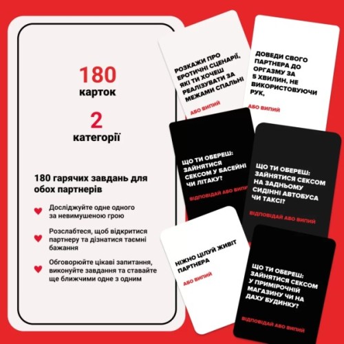 Настільна гра 18+ Memo Games (Не) пʼяні кохані (0021-1)