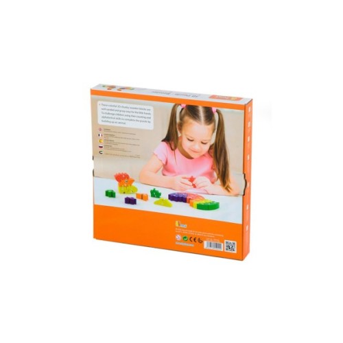 Пазл Viga Toys дерев'яний Півник по літерах (55244N)