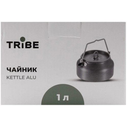 Чайник туристичний Tribe Kettle Alu 1 л алюмінієвий (T-FI-0013-grey)