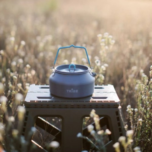 Чайник туристичний Tribe Kettle Alu 1 л алюмінієвий (T-FI-0013-grey)