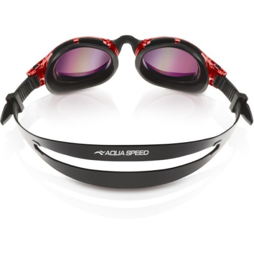 Окуляри для плавання Aqua Speed Triton 2.0 Mirror 283-31 60409 чорний, червоний OSFM (5905718604098)