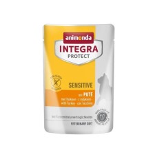 Вологий корм для кішок Animonda Integra Protect Sensitive with Turkey з харчовою непереносимістю (4017721867207)