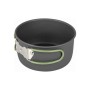 Набір туристичного посуду Bo-Camp Explorer 4 Pieces 21 Hard Anodized Grey/Green (2200241)