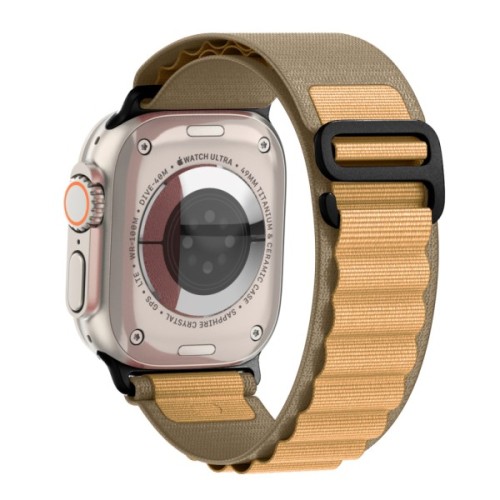 Ремінець до смарт-годинника Armorstandart Alpina Band для Apple Watch 49/46/45/44/42 (Series 1-3) Tan (ARM82565)