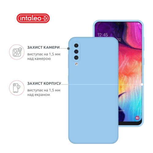 Чохол до мобільного телефона Intaleo SoftShell Samsung Galaxy A50 Light Blue (1283126568039)