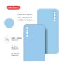 Чохол до мобільного телефона Intaleo SoftShell Samsung Galaxy A50 Light Blue (1283126568039)