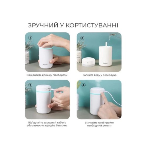 Зволожувач повітря DYXON MEGAHUMI 420 White (DXNZVMGHMI420W)