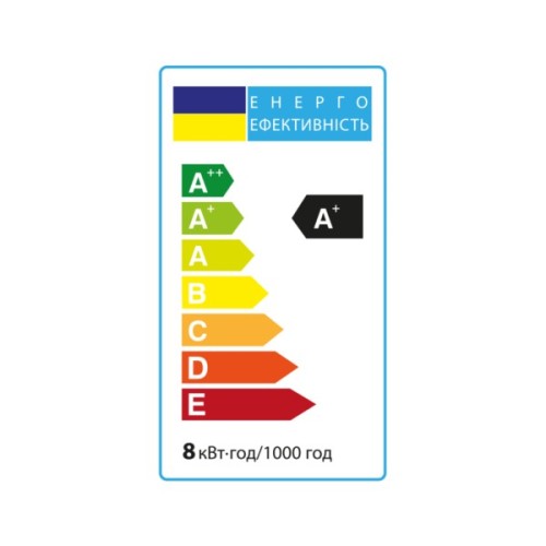 Лампочка Vestum LED C37 8W 3000K 220V E27 (1-VS-1310)