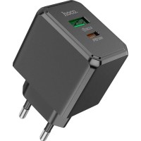 Зарядний пристрій HOCO CS14A Ocean 1xUSB-C PD20W + 1xUSB QC3.0 Black (6942007603898)