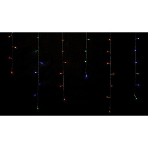 Гірлянда Delux ICICLE 100 LED C 3.2х0.7 м Мульти/Прозорий IP20 (90015254)