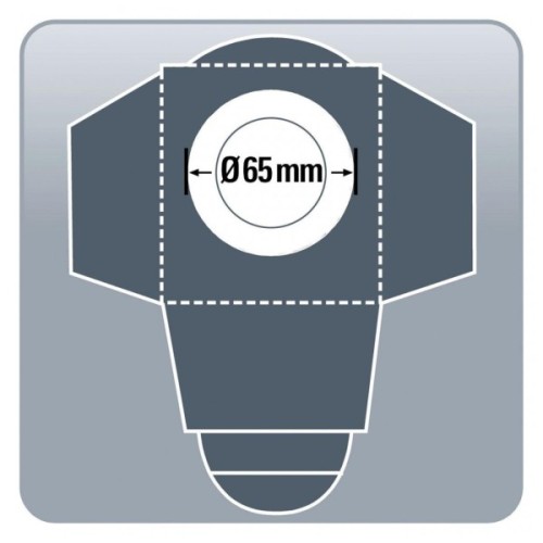 Мішок для пилососу Einhell паперовий, 25л, 5шт (2351150)