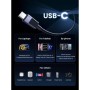 Дата кабель USB-C to USB-C 2.0m PD3.1 240W L513 gray Ugreen (45068)