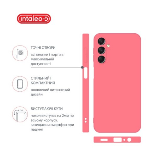Чохол до мобільного телефона Intaleo Silicone Samsung Galaxy A24 Orange (1283126600074)
