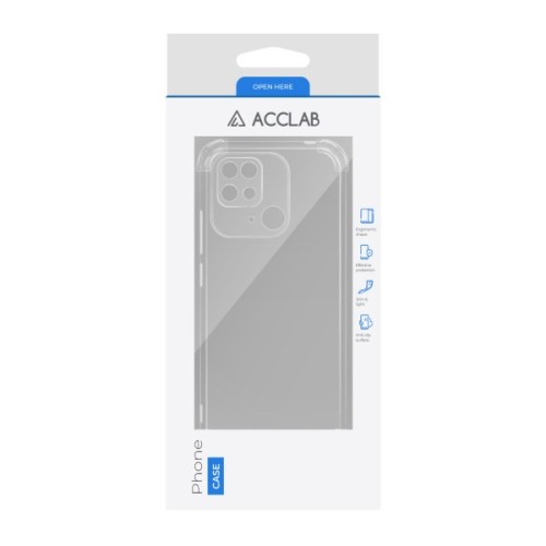 Чохол до мобільного телефона ACCLAB ShockProof Xiaomi Redmi 10C Transparent (1283126554094)