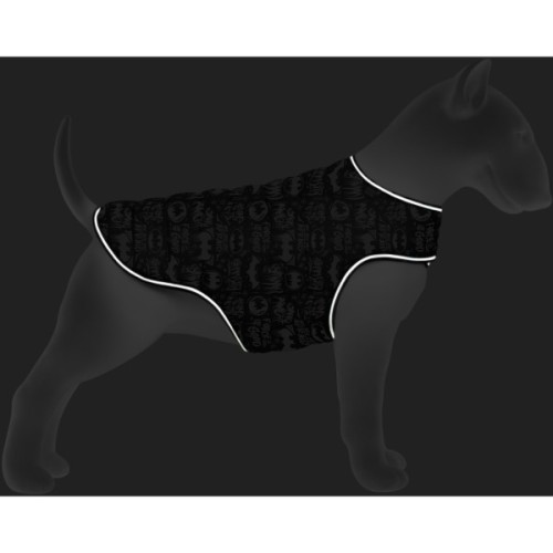 Курточка для тварин WAUDOG Clothes "Бетмен біло-блакитний" L (505-4001)