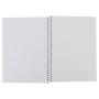 Блокнот Maxi А5, пластикова обкладинка, спіраль, 80 арк., клітинка (MX21950-02)