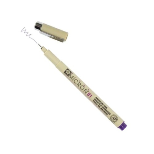Лайнер Sakura Pigma Micron (0.1) 0,25 мм Фіолетовий (084511306332)