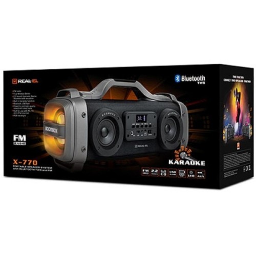 Акустична система REAL-EL X-770 Black (EL121600004)