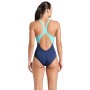 Купальник Arena Dreamhline Swimsuit V Back 008328-780 синій, бірюзовий 36 (3468337419013)