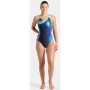 Купальник Arena Dreamhline Swimsuit V Back 008328-780 синій, бірюзовий 36 (3468337419013)
