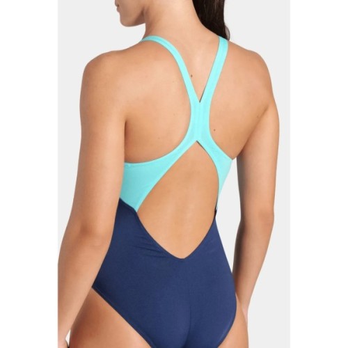 Купальник Arena Dreamhline Swimsuit V Back 008328-780 синій, бірюзовий 36 (3468337419013)