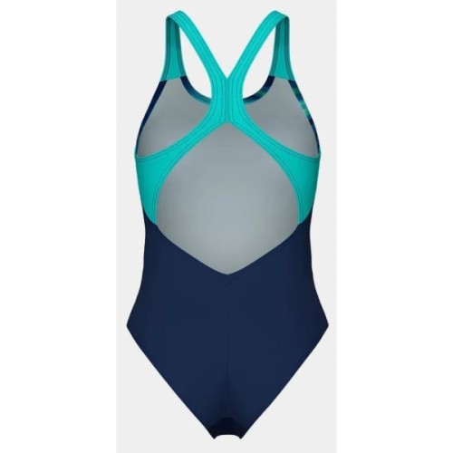 Купальник Arena Dreamhline Swimsuit V Back 008328-780 синій, бірюзовий 36 (3468337419013)