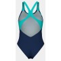 Купальник Arena Dreamhline Swimsuit V Back 008328-780 синій, бірюзовий 36 (3468337419013)