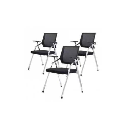 Кухонний стілець Barsky office chrom SBOF-01chr, 3 шт (SBOF-01chr)