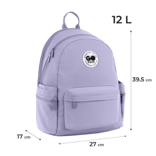 Рюкзак шкільний GoPack Education Teens 2510M бузковий (GO26-2510M-3)