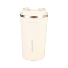 Термокружка Merlion 510 мл, біла (Termo-304-510Wh)