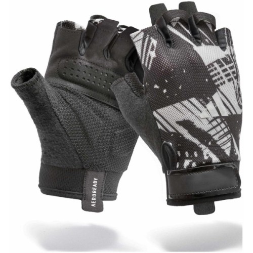 Рукавички для фітнесу Adidas Essential Training Gloves ADGB-15000AB чорний, сірий XS (885652027700)