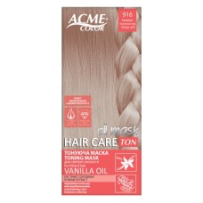 Відтінковий бальзам Acme Color Hair Care Ton Oil Mask 916 - Бежево-попелястий (4823115501806)