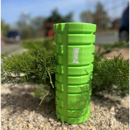 Масажний ролик PowerPlay 4025 Massage Roller 33x14см Зелений (PP_4025_Green)
