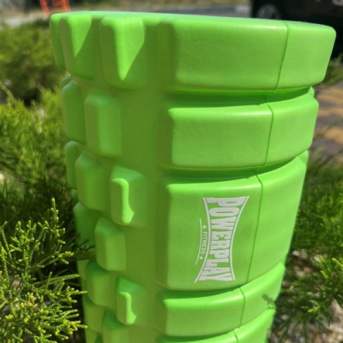 Масажний ролик PowerPlay 4025 Massage Roller 33x14см Зелений (PP_4025_Green)