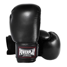 Боксерські рукавички PowerPlay 3004 Classic Чорні 6 унцій (PP_3004_6oz_Black)