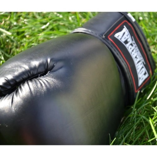 Боксерські рукавички PowerPlay 3004 Classic Чорні 6 унцій (PP_3004_6oz_Black)