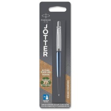 Ручка кулькова Parker JOTTER 17 Waterloo Blue CT BP блістер (16 836)