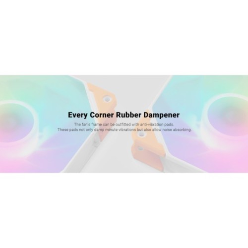 Кулер до корпусу ID-Cooling TF-12025-PRO ARGB REVERSE WHITE