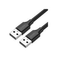 Дата кабель USB 2.0 AM/AM 1.5m US102 black Ugreen (10310)