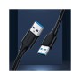 Дата кабель USB 2.0 AM/AM 1.5m US102 black Ugreen (10310)