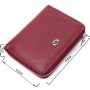 Гаманець ST Leather Шкіряний Бордовий (19485)