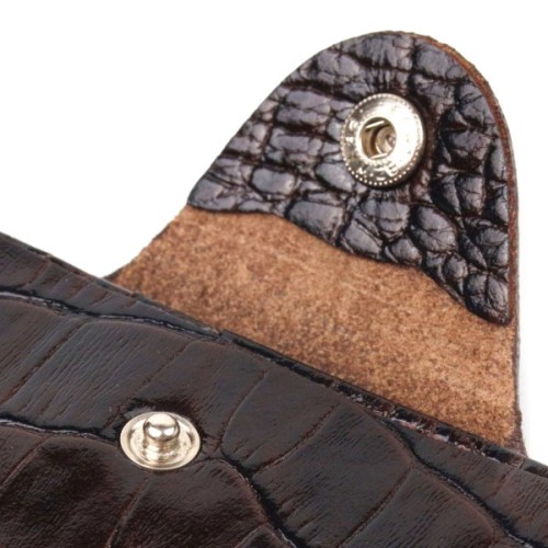 Портмоне Canpellini З натуральної шкіри Коричневе (21578)