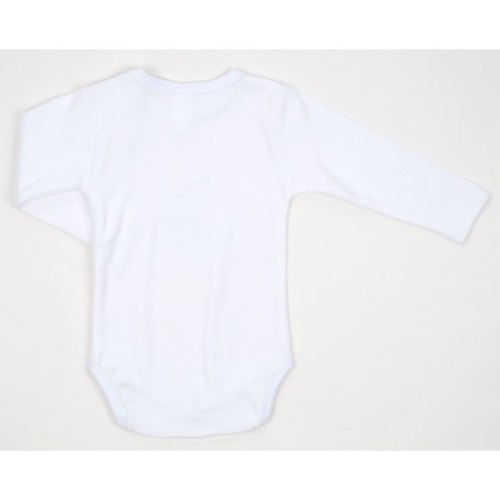 Боді дитяче Breeze з довгим рукавом (1027-86-white)