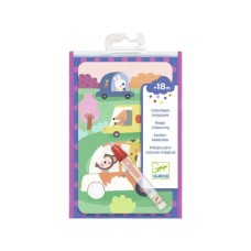 Набір для творчості Djeco В морі, в небі, на землі художній комплект для малювання водою (DJ09074)