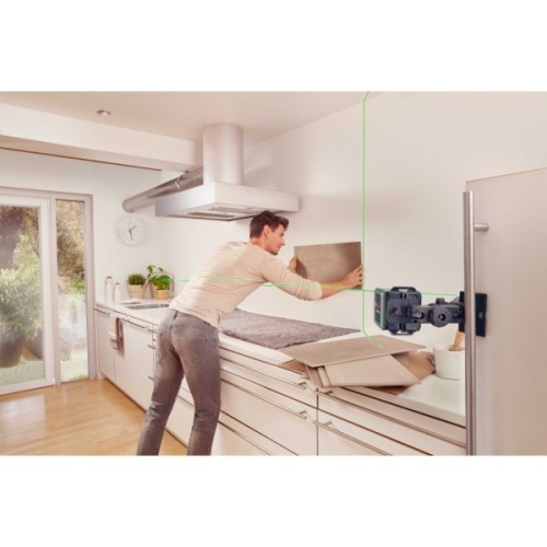 Лазерний нівелір Bosch Quigo Green, до 12м, 0.6мм/м, 1.098кг (0.603.663.C04)